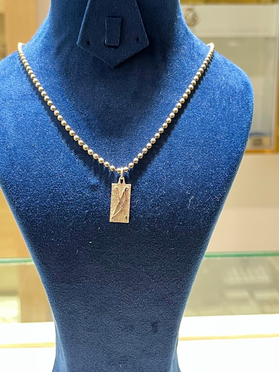 Collier Pendentif Sagittaire en Or