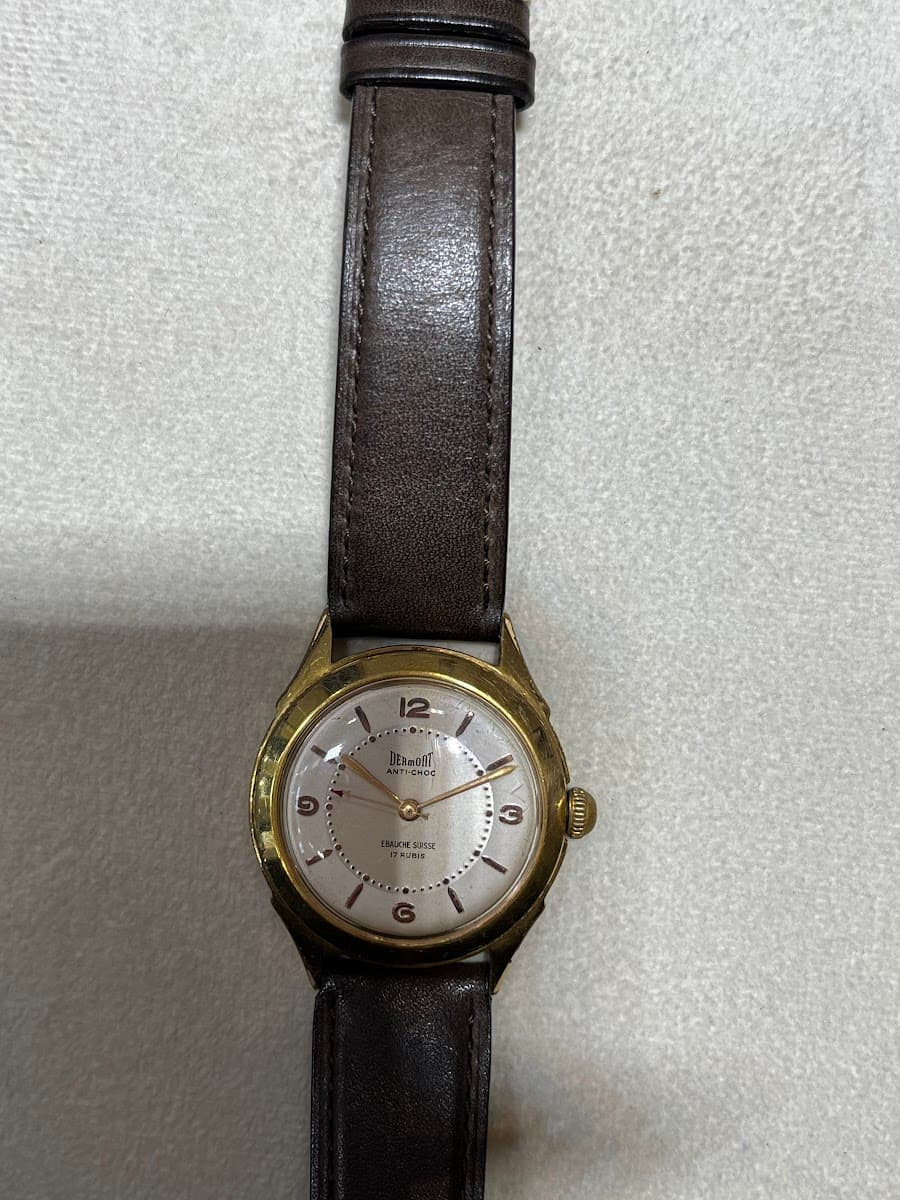 Montre Dermont Anti-Choc Ebauche Suisse 17 Rubis