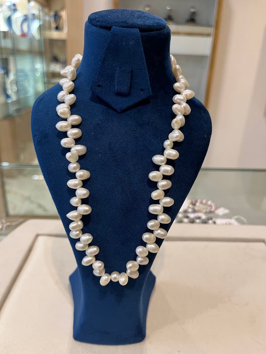 Collier de perles baroques