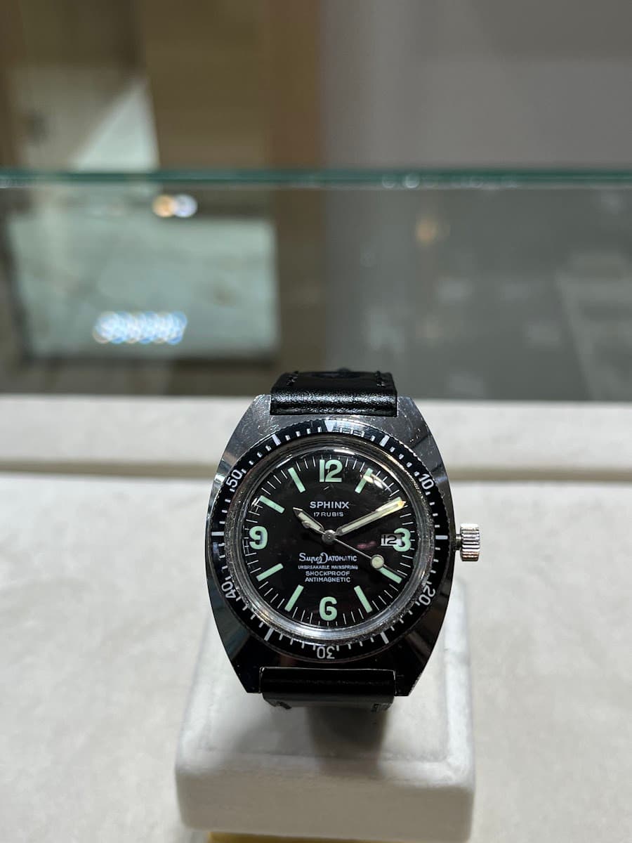 Montre de plongée vintage Sphinx Super-Automatic
