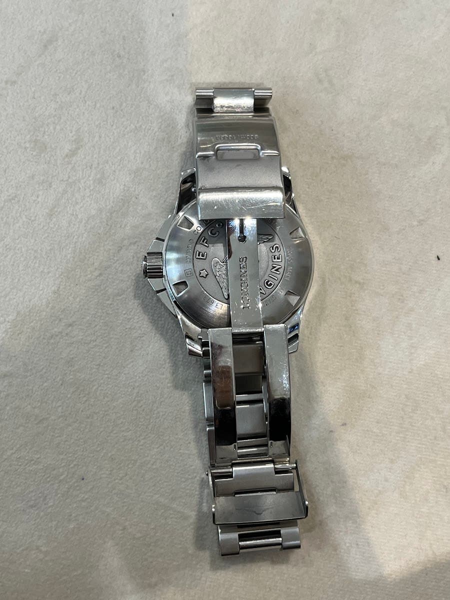 Longines HydroConquest Stainless Steel Watch